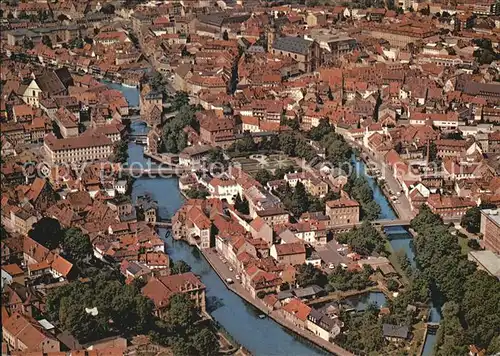Bamberg Luftaufnahme Altstadt Kat. Bamberg