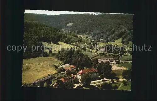 Bad Orb Annenhof Muehlenhof Sanatorium Kueppelsmuehle Luftaufnahme Kat. Bad Orb