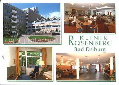 Bad Driburg Klinik Rosenberg Kat. Bad Driburg