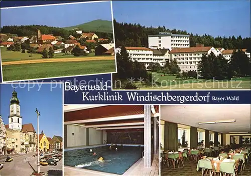 Windischbergerdorf Bayerwald Kurklinik Ortsansicht Kat. Cham