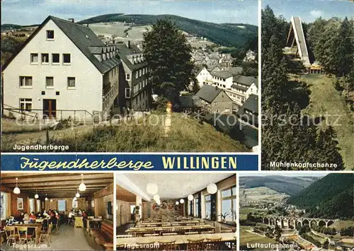 Willingen Sauerland Jugendherberge Muehlenkopfschanze Tagesraum  Kat. Willingen (Upland)