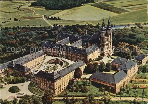 Banz Bad Staffelstein Schloss Banz Luftaufnahme