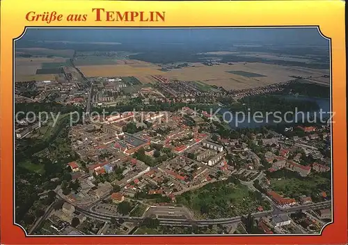Templin Luftaufnahme Brandenburg  Kat. Templin