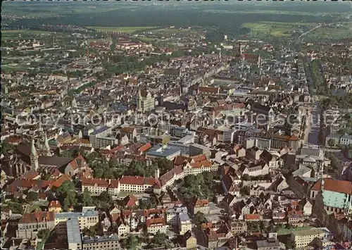 Augsburg Luftaufnahme Ansicht Kat. Augsburg