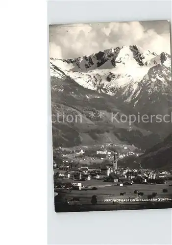 Bad Hofgastein mit Feuersang Alpen Kat. Bad Hofgastein