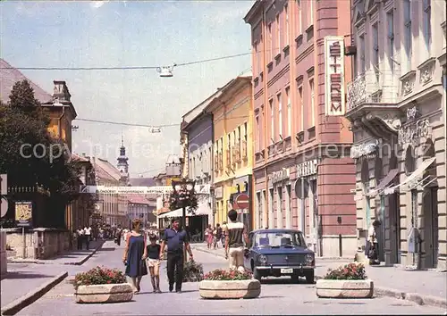 Eger Erlau Strassenpartie Kat. Eger