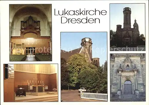 Dresden Lukaskirche Kat. Dresden Elbe