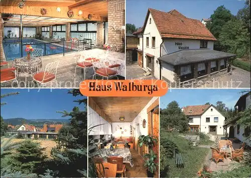 Schweina Bad Liebenstein Haus Walburga Kat. Schweina Bad Liebenstein