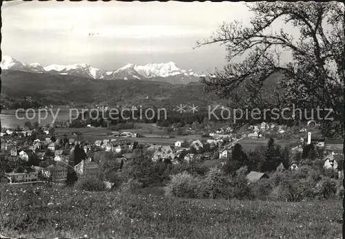 Krumpendorf Woerthersee mit Karawanken 