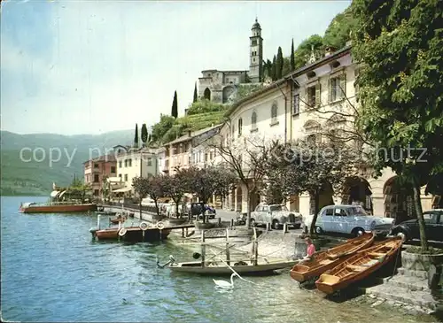 Morcote Lago di Lugano Partie am See