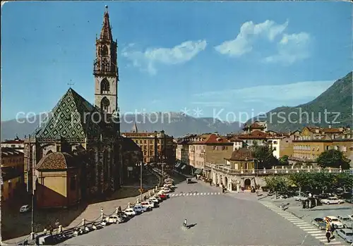 Bolzano Piazza Walter e Duomo Kat. Bolzano