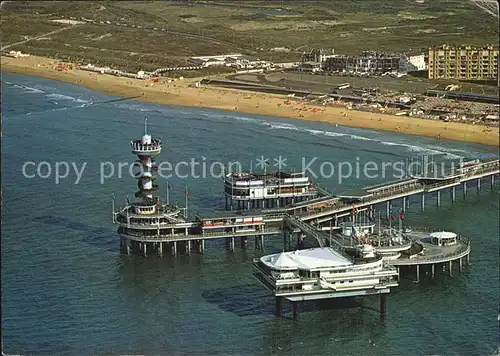 Scheveningen Pier Strand Fliegeraufnahme Kat. Scheveningen