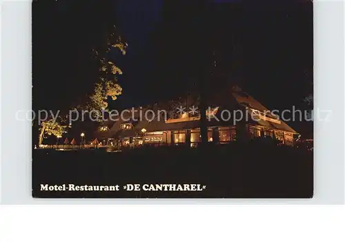 Ugchelen Motel Restaurant De Cantharel Nachtaufnahme Kat. Ugchelen