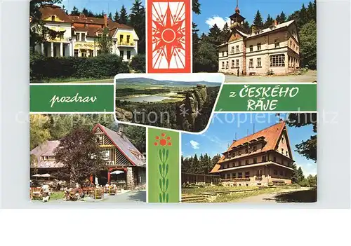 Cesky Tesin Hotel Cesky raj Hotel POd Sikmou vezi Jinolicke rbniky Turisticka chata Parkhotel Skalni mesto Kat. Tschechische Republik