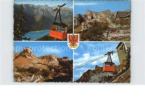 Maurach Achensee Rofanseilbahn Karwendelgebirge Erfurter Huette Bergstation