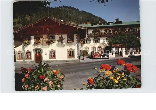 Wallgau Hotel Gasthof Post Kat. Wallgau