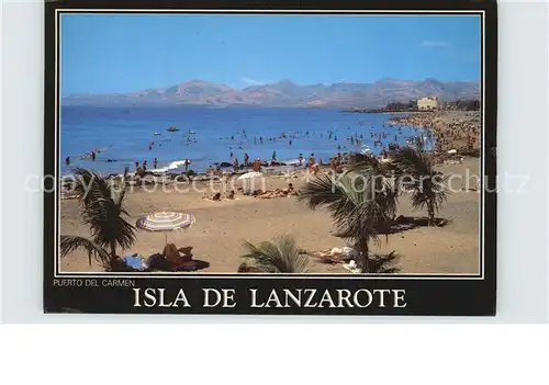 Puerto del Carmen Playa Strand Kat. Tias Lanzarote