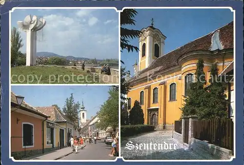 Szentendre Skulptur Strasse Schloss Kat. Szentendre