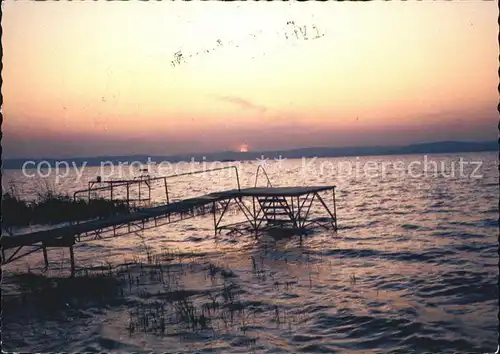 Balaton Plattensee Panorama  Kat. Ungarn