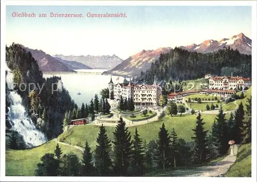 Giessbach Grand Hotel Panorama  Kat. Brienz
