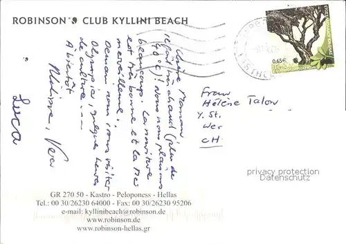 Peloponnes Robinsons Club Kyllini Beach