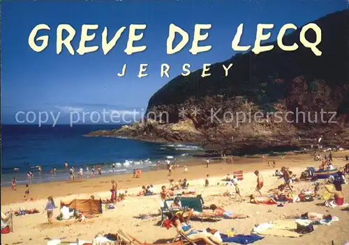 Jersey United Kingdom Greve de Lecq Strand  Kat. Grossbritannien