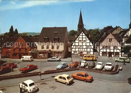 Herdecke Ruhr Hauptstrasse und Jakobuskirche Kat. Herdecke