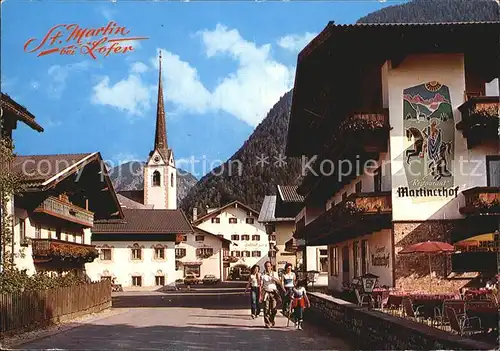 St Martin Lofer Ortspartie Kat. St Martin bei Lofer