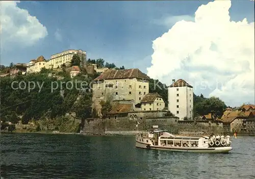 Passau Donaupartei Ober  und Niederhaus Kat. Passau