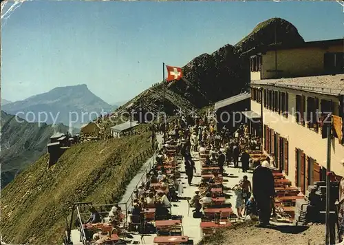 Brienz BE Hotel Rothorn Kulm Kat. Brienz