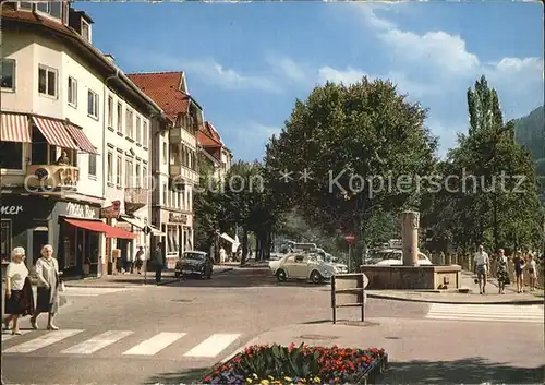 Wildbad Schwarzwald Koenig Karl Strasse Kat. Bad Wildbad