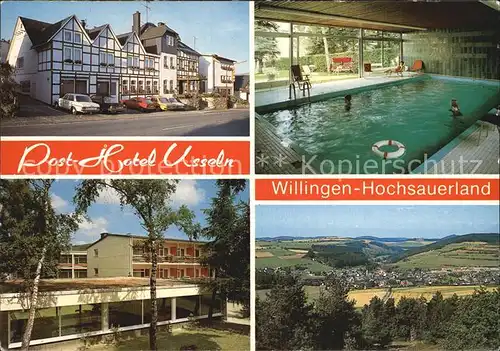Willingen Sauerland Post Hotel Usseln Kat. Willingen (Upland)