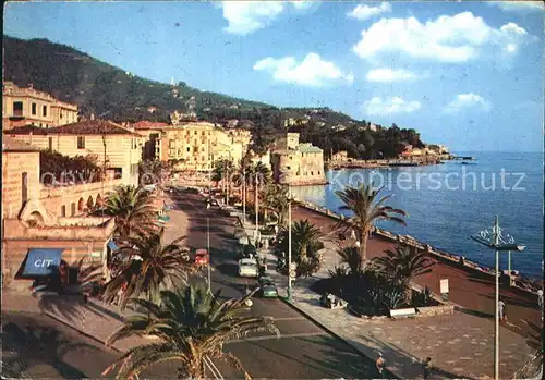Rapallo Liguria Seepromenade Kat. Rapallo