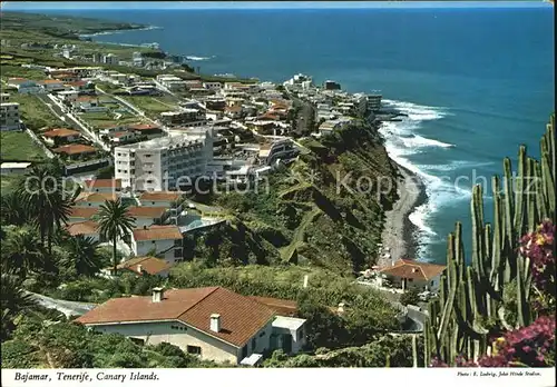 Bajamar Tenerife Fliegeraufnahme Kat. Spanien