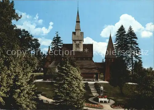 Hahnenklee Bockswiese Harz Gustav Adolf Kirche Kat. Goslar