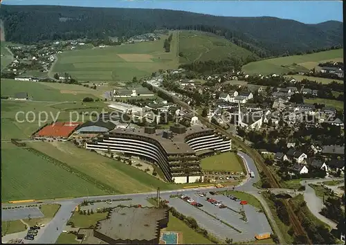 Willingen Sauerland Blick zum Sauerlandstern Fliegeraufnahme Kat. Willingen (Upland)