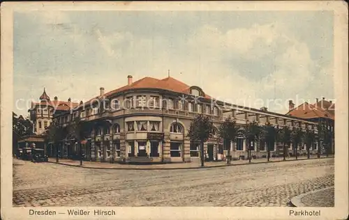 Dresden Weisser Hirsch Parkhotel Kat. Dresden Elbe