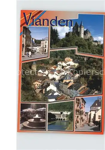 Vianden Ville historique Vallee romantique de l Our Chateau