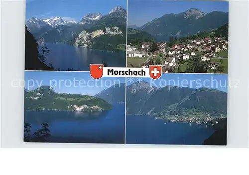 Morschach Alpenpanorama Vierwaldstaettersee Kat. Morschach