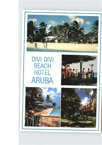 Aruba Niederlaendische Antillen Divi Divi Beach Hotel Restaurant Swimming Pool