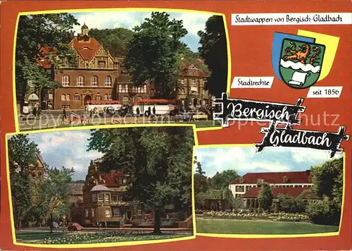 Bergisch Gladbach Motive aus 1956 Kat. Bergisch Gladbach