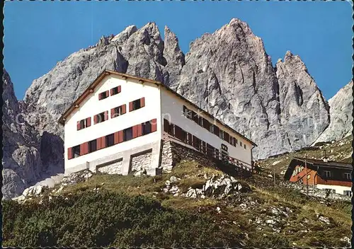 Gruttenhuette mit Ellmauer Halt Kat. Wildermieming