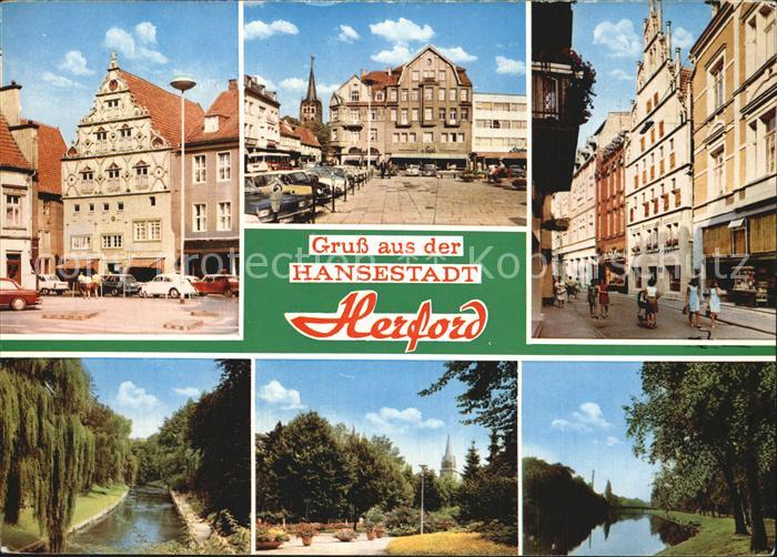 Herford Rathaus x Nr. we82300 oldthing Ansichtskarten Nordrhein