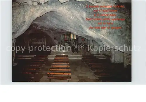 Monte Sant Angelo Santuario di San Michele Arcangelo Grotta dell apparizione Kat. 