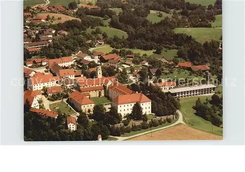 Windberg Niederbayern Praemonstratenser Abtei Kloster Fliegeraufnahme Kat. Windberg