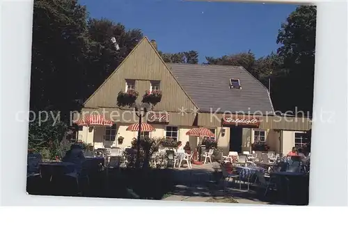 Westerland Sylt Cafe Restaurant Waldidyll Kat. Westerland