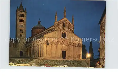 Massa Marittima Cattedrale notturno Kathedrale