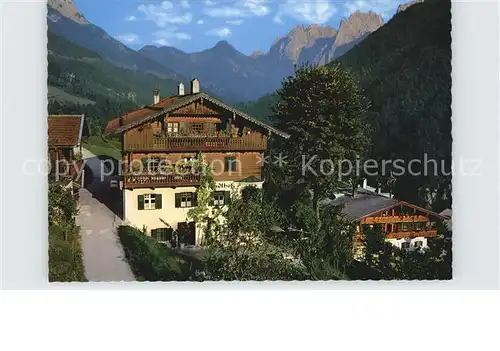 Kufstein Tirol Alpengasthaus Pfandlhof Kaisertal Kaisergebirge Kat. Kufstein