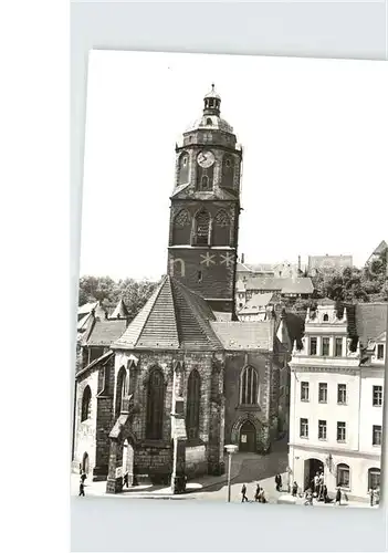 Meissen Elbe Sachsen Frauenkirche am Markt Kat. Meissen