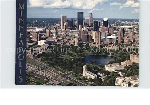 Minneapolis Minnesota Downtown aerial view Kat. Minneapolis